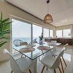 Luxury 3br Seafront Duplex With Pool, Jacuzzi & Views By 360 Estates Apartamento Xghajra