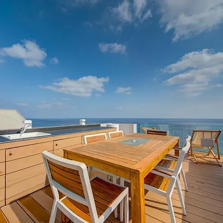 Luxury 3br Seafront Duplex With Pool, Jacuzzi & Views By 360 Estates Daire *