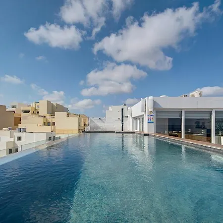 Luxury 3br Seafront Duplex With Pool, Jacuzzi & Views By 360 Estates Apartamento Xghajra